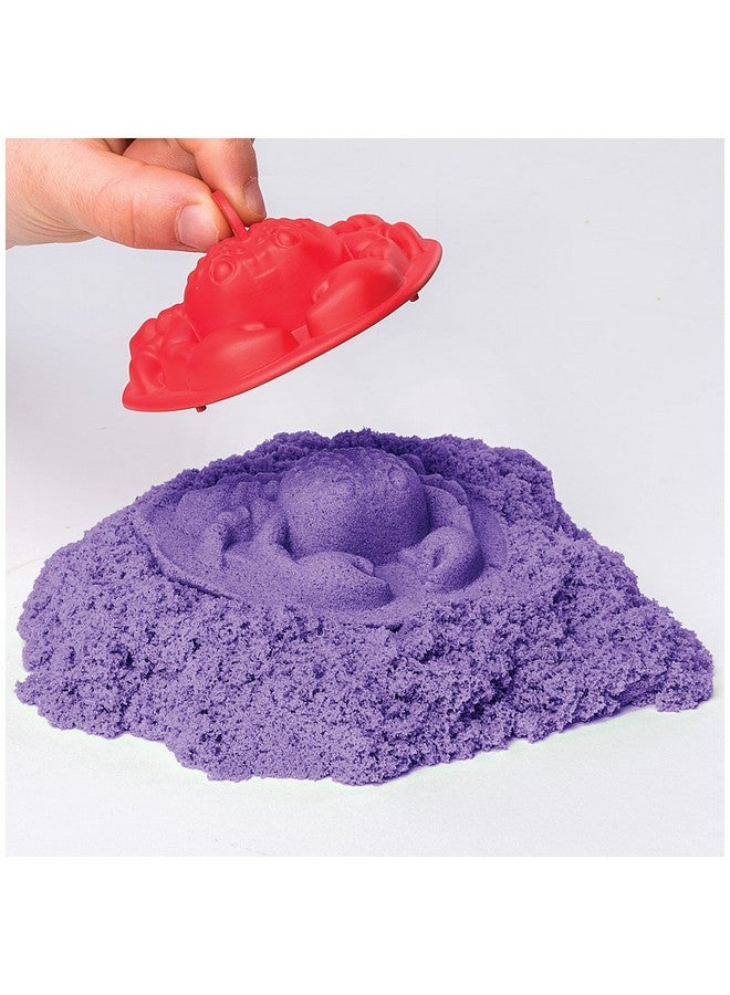 Sandbox Playset With 1Lb Of Purple And 3 Molds For Ages 3 And Up