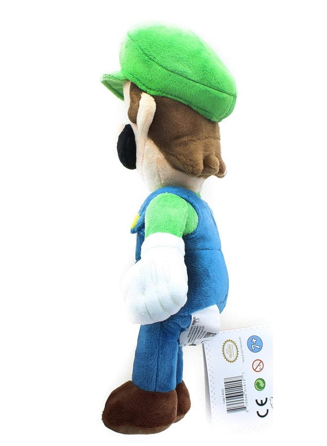 Super Mario All Star Collection 1415 Luigi Stuffed Plush, 10