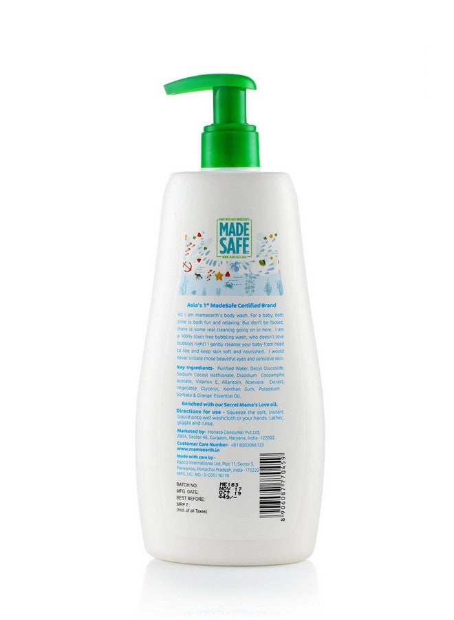 Deeply Nourishing Natural Baby Wash (400 Ml, 0-5 Yrs)