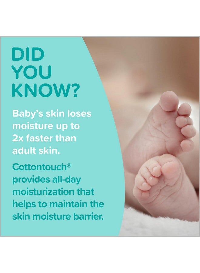 Cottontouch Newborn Baby Face And Body Lotion Hypoallergenic And Parabenfree Moisturization For Baby'S Sensitive Skin Made With Real Cotton 27.1 Fl. Oz