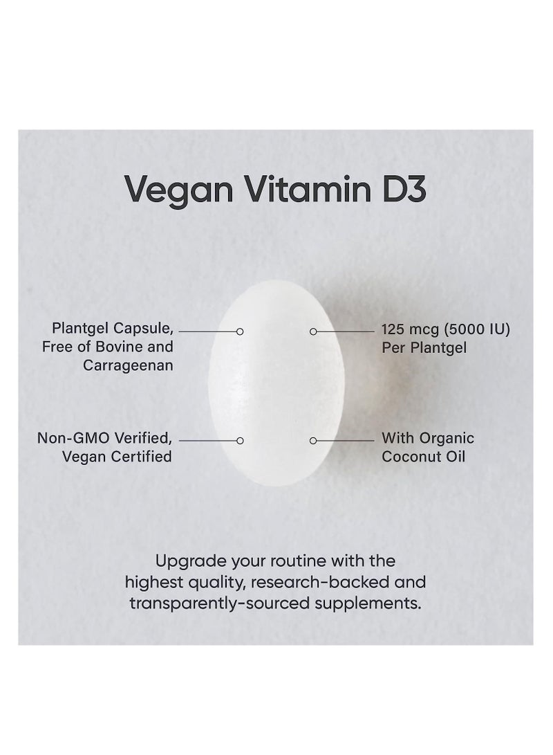 Vegan Vitamin D3 5000iu (125mcg)