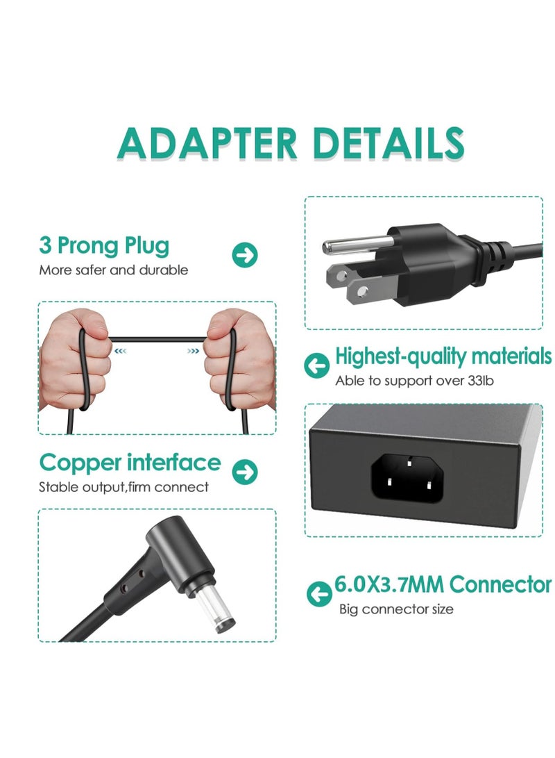 Asus Rog Laptop Charger, 180W Adapter Power Supply for Asus ROG Zephyrus G14 G15 GA401I GA401IV GA401IH GA401IU GA502IU GA502DU Asus TUF TUF505DU TUF705DU FX705G FX705D FX505D ADP-180UB D