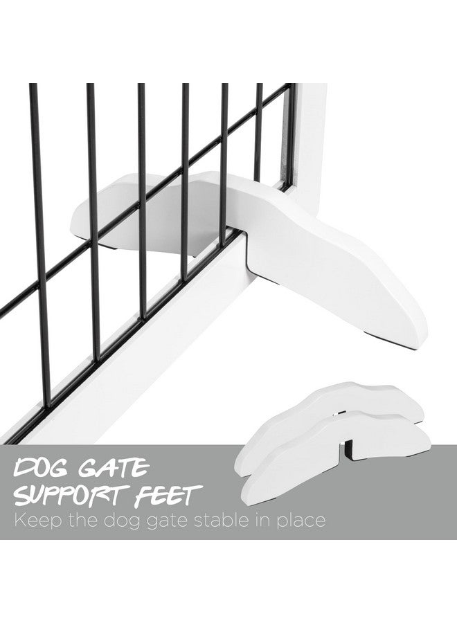 Support Feet For 360 Degree Configurable Dog Gate Gate Collection (White)