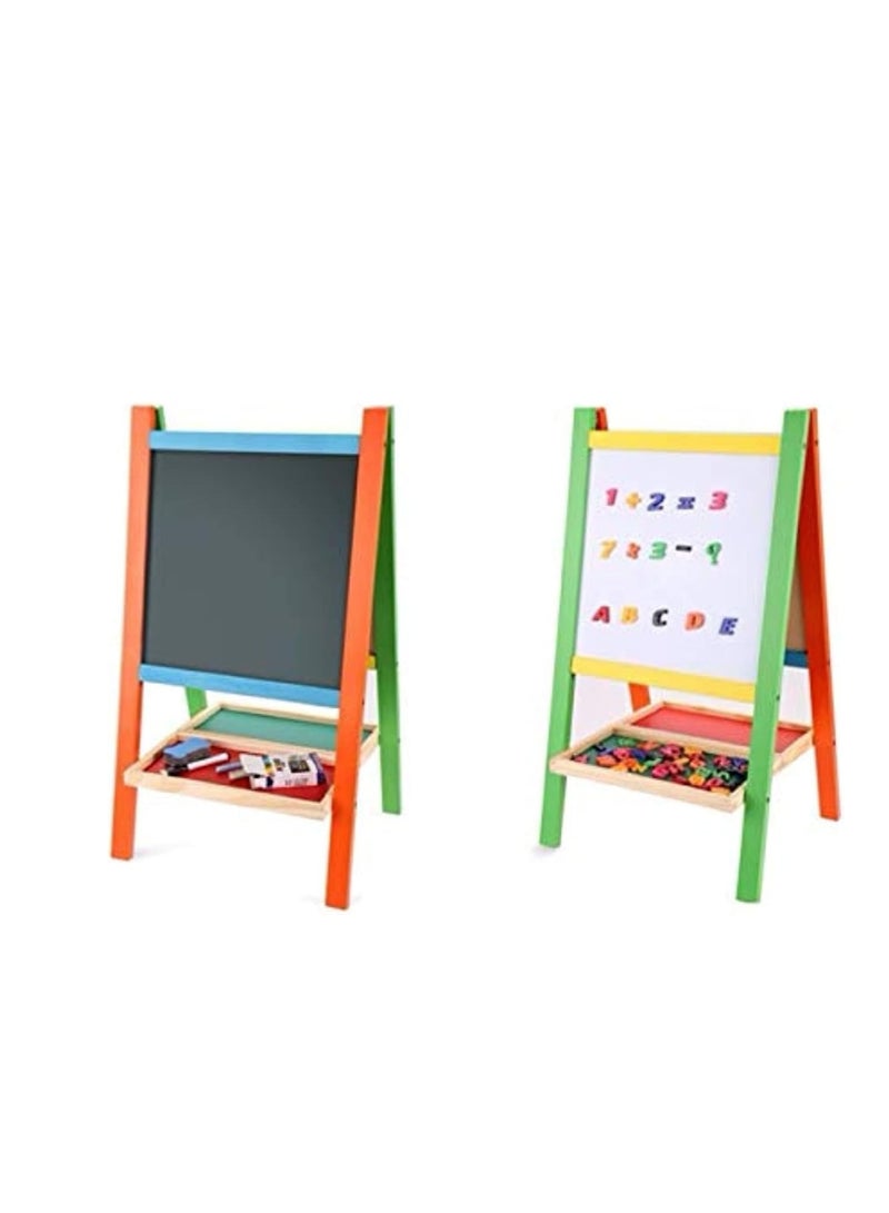 Blackboard Educational Wooden for children, Size L, Multi Color
