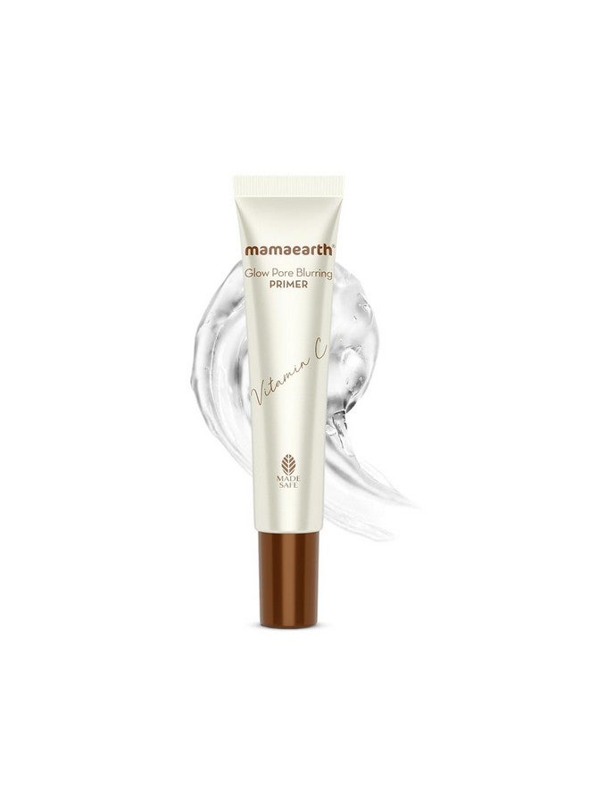 Glow Pore Blurring Primer With Vitamin C & Turmeric - 25 G| Enhances Skin’S Glow | Blurs Pores | Helps Makeup Last Long | Lightweight & Non-Greasy