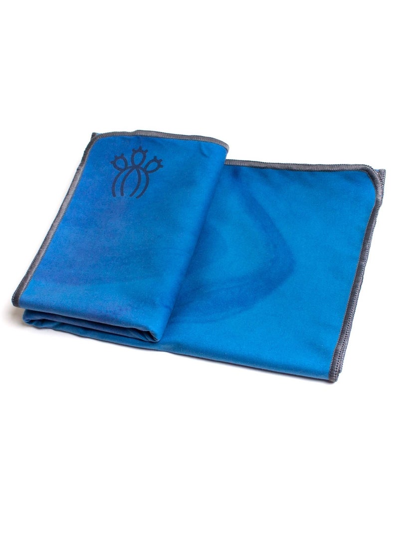 Prickly Pear Abyss Yoga Towel - Non-Slip & Super Absorbent