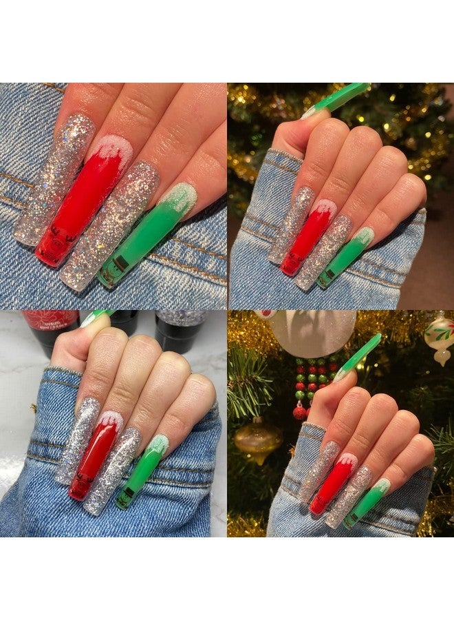 60Ml Red Poly Extension Gel, Red Poly Nail Gel Builder For Nail Art Decoration, Poly Red Gel Extension Nail Thickening Red Poly Nail Gel Easy To Diy Use At Home Need Uv Lamp