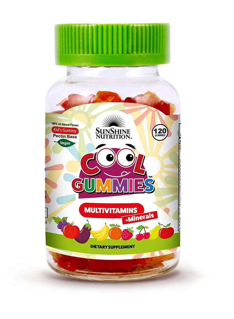 Sunshine N Cool Multivitamin Gummies+ Minerals 120S