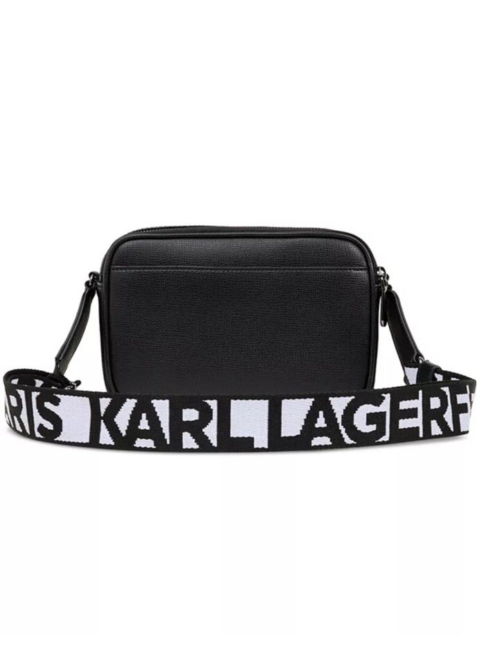 Karl Lagerfeld Maybelle Double Zip Charm Crossbody