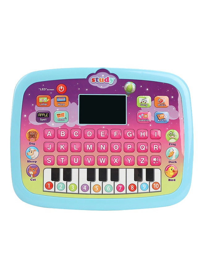 Led Screen Childrens Tablet Learning Toy Model Educational English Point Reading Machine 23.5X18.5X2.5cm