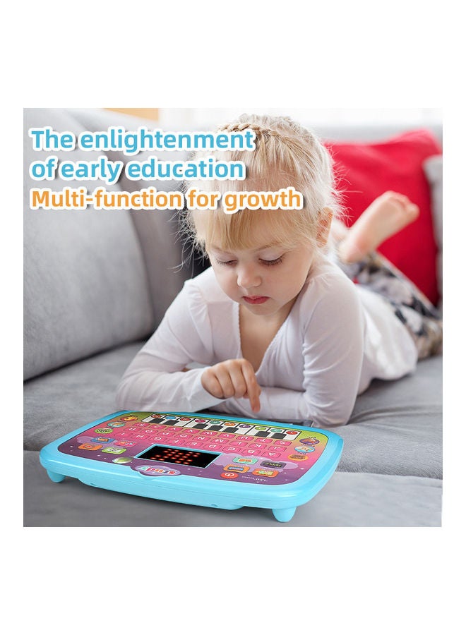 Led Screen Childrens Tablet Learning Toy Model Educational English Point Reading Machine 23.5X18.5X2.5cm