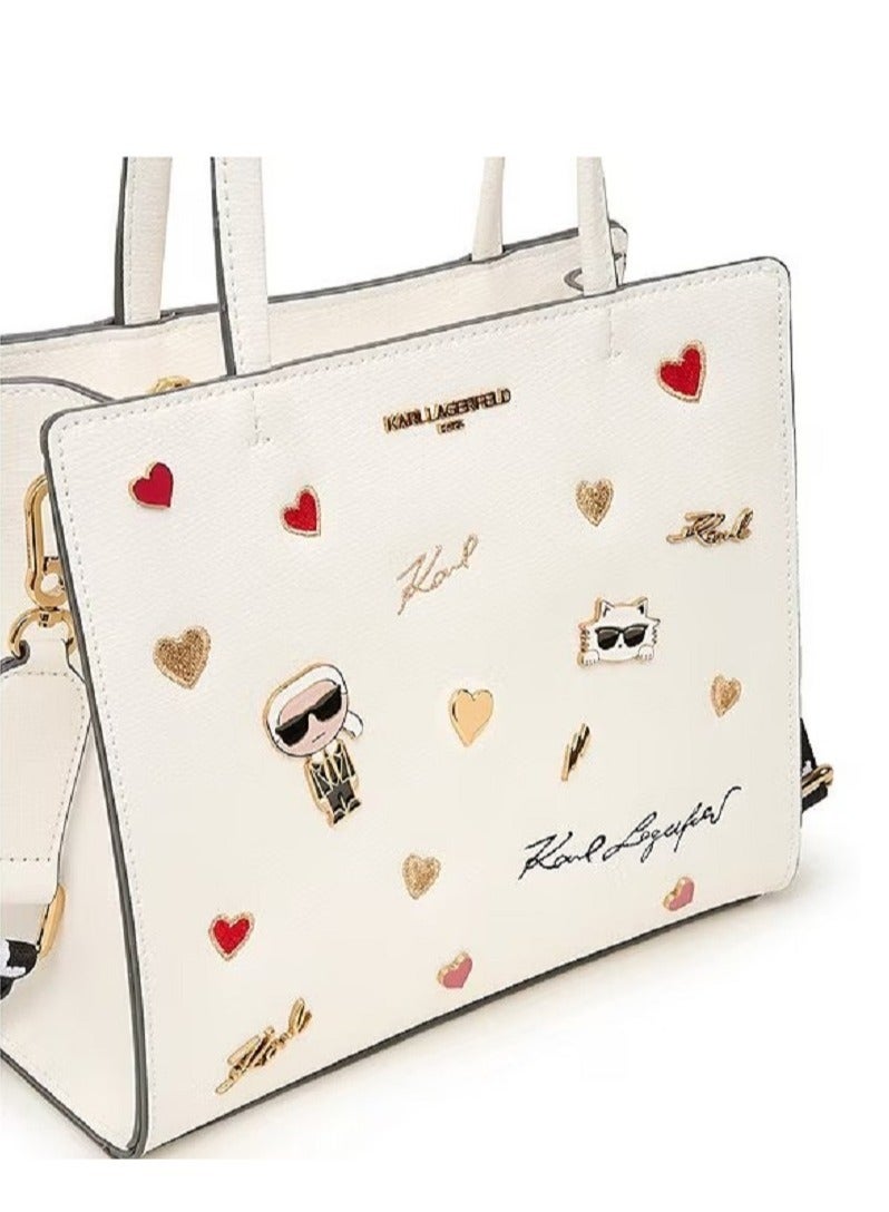 Karl Lagerfeld Maybelle Leather Satchel