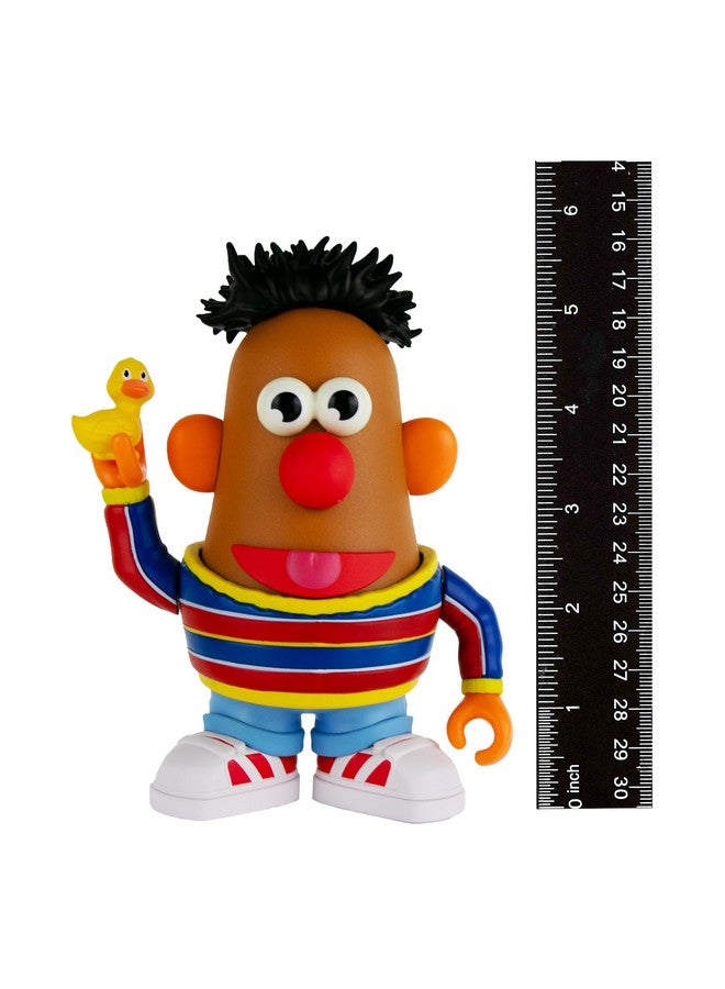 Poptaters Sesame Street Bert Or Ernie Style Selected At Random. Includes 14 Removable, Interchangeable Facial And Body Parts Including 1 Surprise Potato Head Piece Recommended For Ages 8 And Up