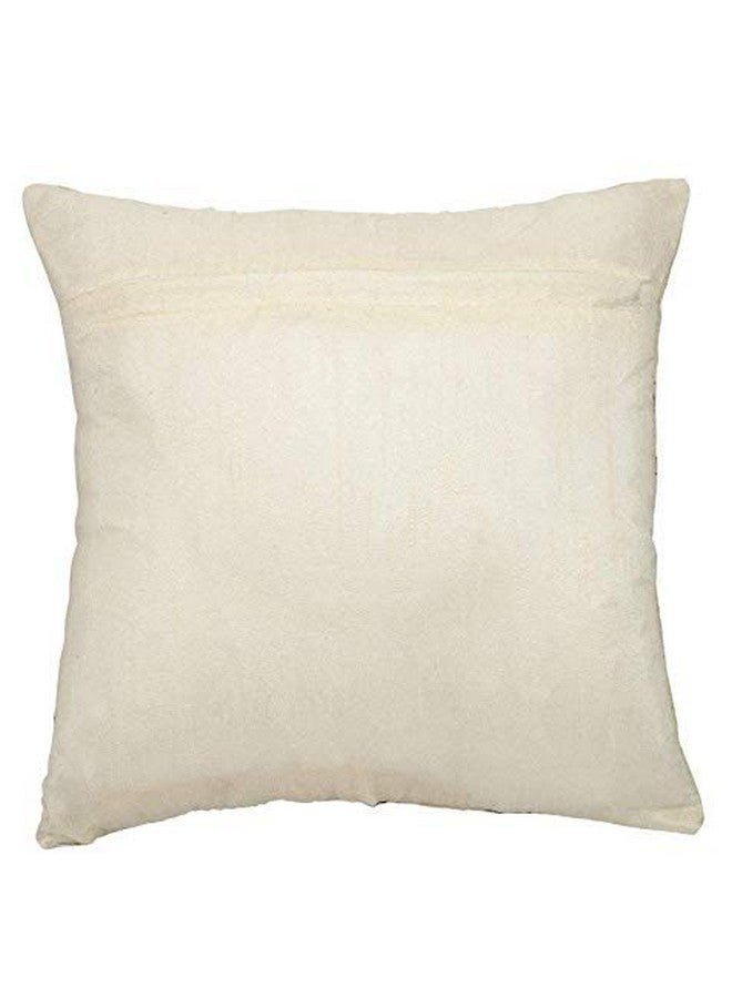 Ethnic Printed Jute Cushion Covers ( 16X16 Inch Pack Of 2) Cushion Covers Jute Cushion Covers Sofa Cushion Covers Diwali Cushion Cover Lr318(Jute Lr318)