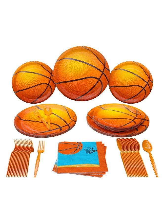 Basketball Party Supplies Packs (100 Pieces For 16 Guests) Basketball Party Supplies Sports Party Supplies Basketball Party Decorations Basketball Birthday Party Decor For Adults
