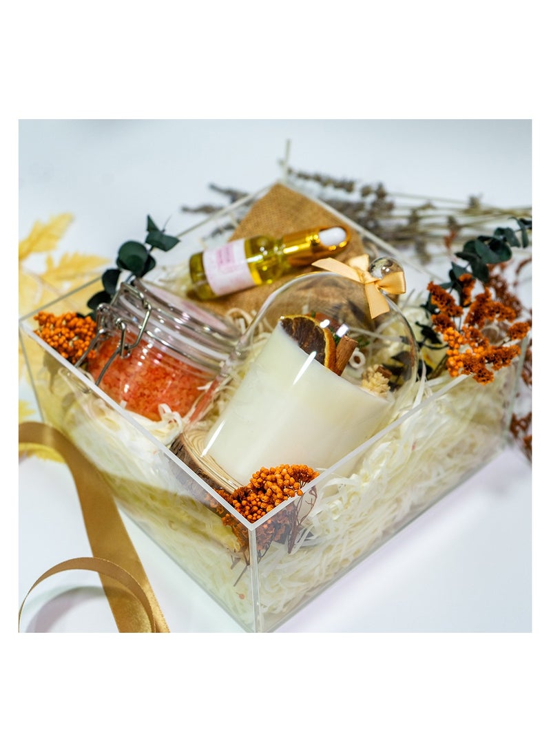 Luxe Spa Retreat Essentials Candle Gift Set, Birthday Gift, Best Gift