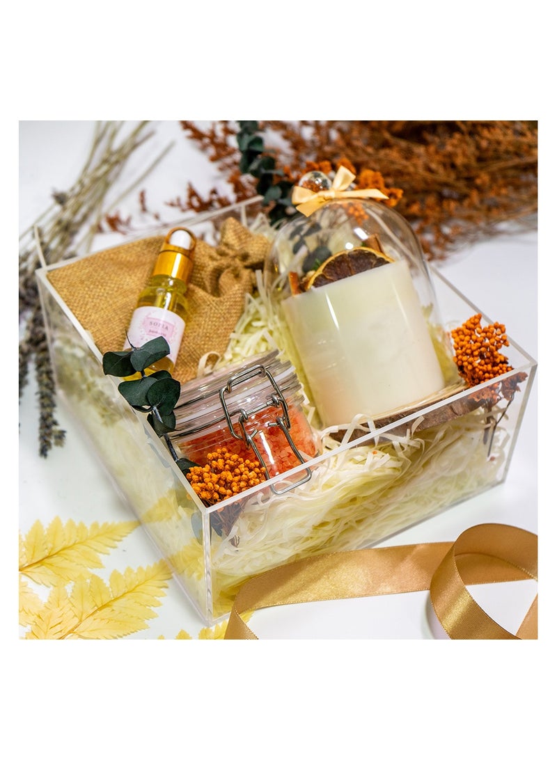 Luxe Spa Retreat Essentials Candle Gift Set, Birthday Gift, Best Gift