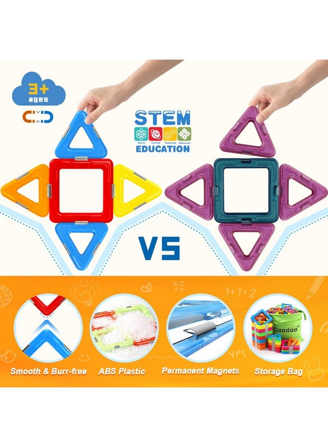 Magnetic Building Blocks Stem Toy For Kids 3+ Endless Educational Play Value