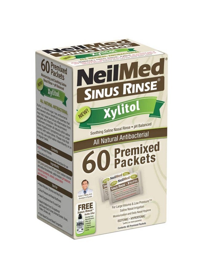 Sinus Rinse Premixed Refill Packets With Xylitol, 60Ct.