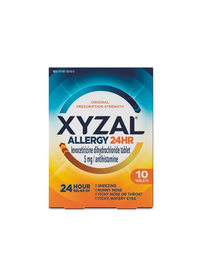 Allergy Pills, 24-Hour Allergy Relief, 10-Count, Original Prescription Strength