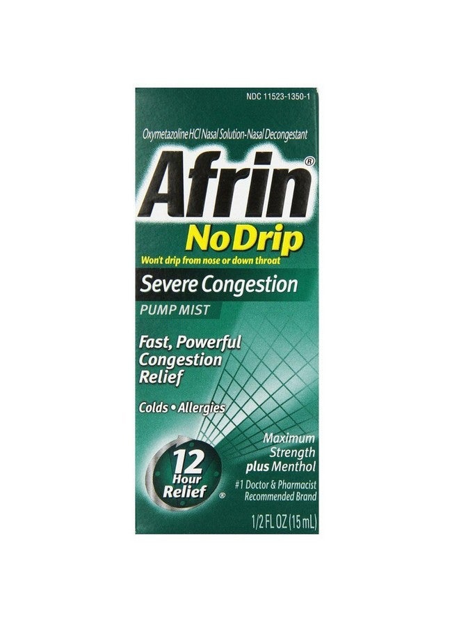 No Drip Severe Congestion Pump Mist 15 Ml, Pack Of 3