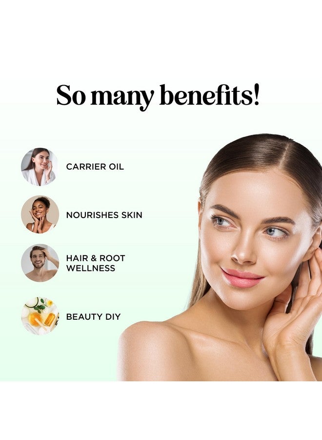 Avocado Oil For Hair And Skin 100% Pure Avocado Oil For Skin And Nail Care Plus Dry Hair Treatment And Facial Oil Moisturizer Natural Hair Oil And Carrier Oil For Essential Oils Mixing (4 Fl Oz)