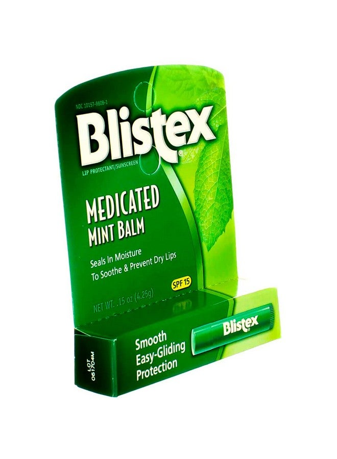 Medicated Mint Balm Spf 15 0.15 Ounce (Pack Of 7)
