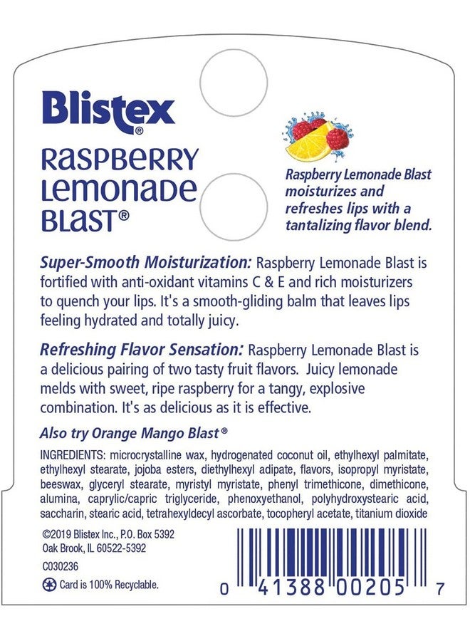 Raspberry Lemonade Blast 0.15 Oz. - Pack Of 7