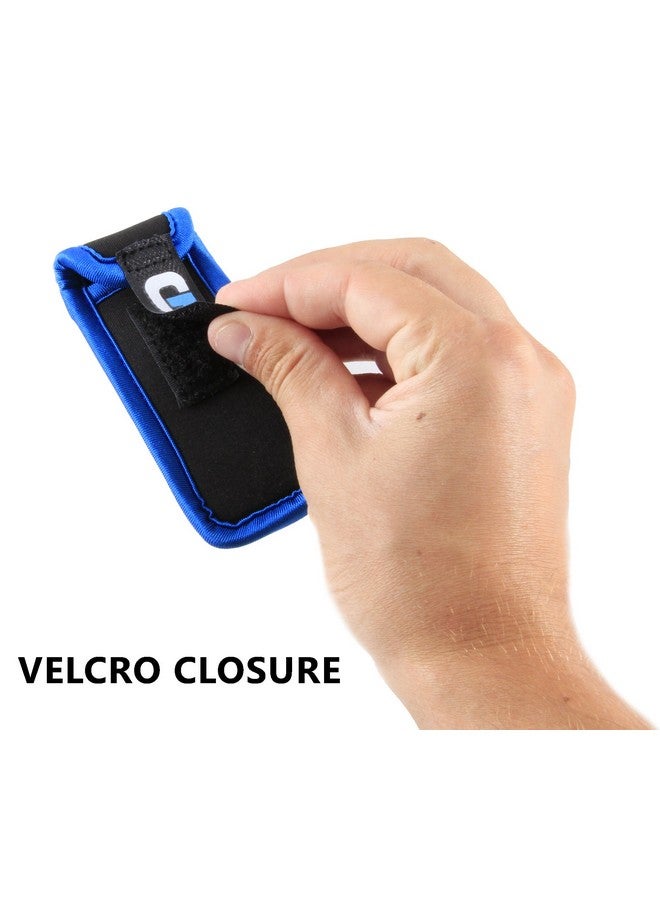 Lip Balm Holder Clip On Neoprene Chapstick Pouch Easily Clips Onto Backpack Or Belt For Convenient Travel And Storage Carabiner Included