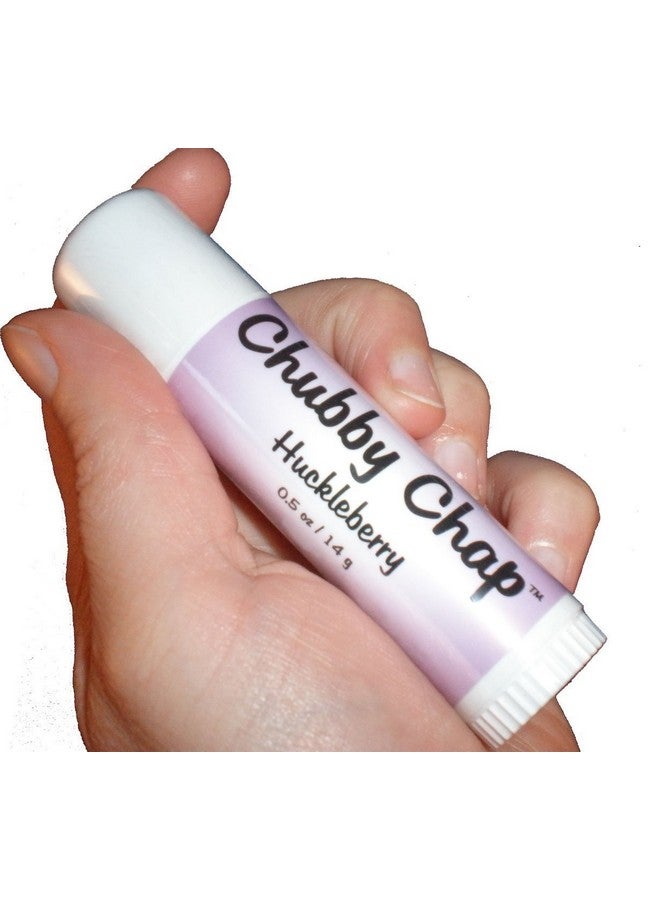 Stick One (1X) Large Jumbo Chapstick Natural Chapstick .5 Ounce Lip Balm (Huckleberry)
