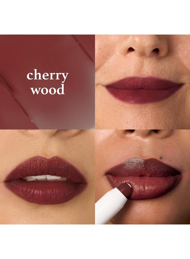 It'S Balm: Tinted Lip Balm + Buildable Lip Color Cherry Wood Crème Natural Gloss Finish Hydrating Vitamin E Core Vegan