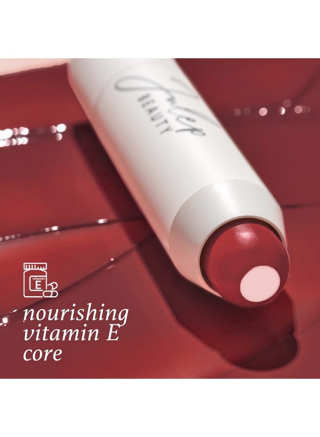 It'S Balm: Tinted Lip Balm + Buildable Lip Color Cherry Wood Crème Natural Gloss Finish Hydrating Vitamin E Core Vegan