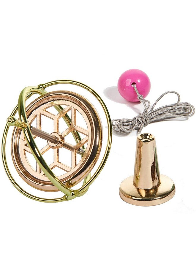 Precision Gyroscope Kill Time Metal Anti Gravity Spinner Balance Toy Ja01