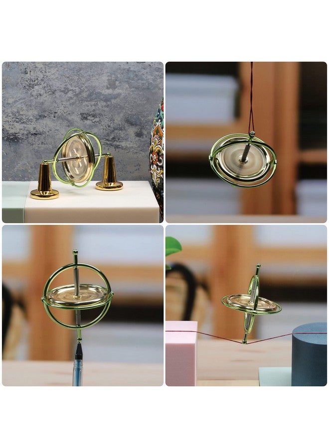 Precision Gyroscope Kill Time Metal Anti Gravity Spinner Balance Toy Ja01