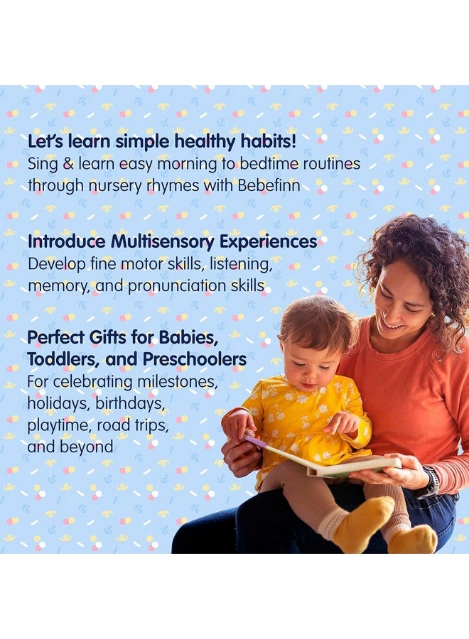 Bebefinn Healthy Habits Sound Book | Bebefinn Toys | Learning & Education Toys | Interactive Learning Books For Babies & Toddlers