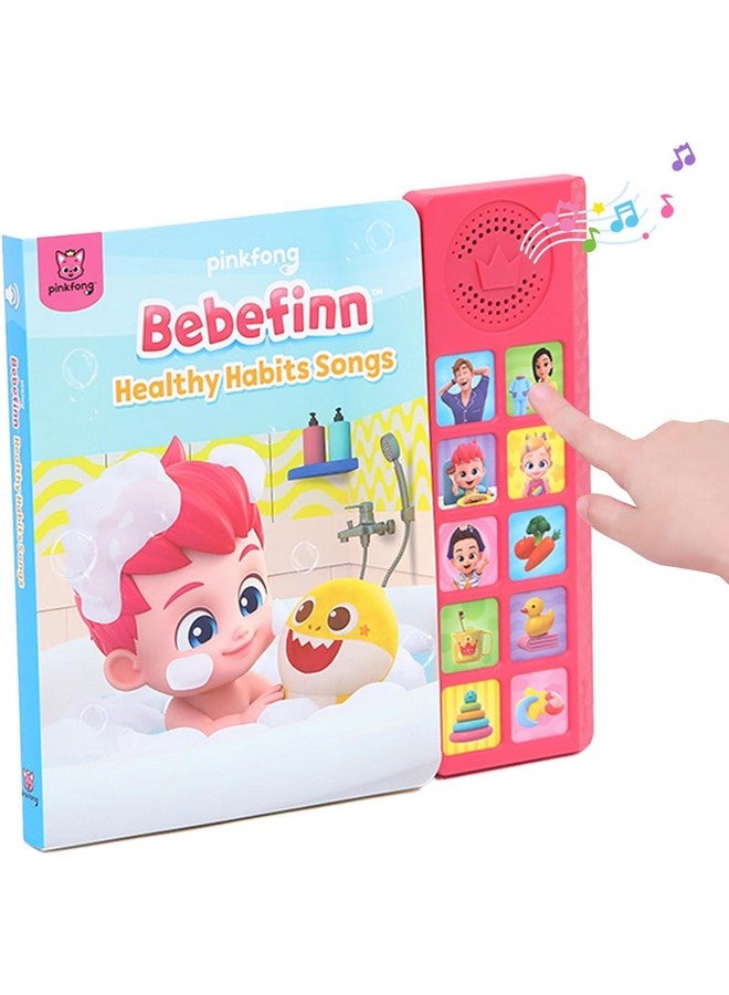 Bebefinn Healthy Habits Sound Book | Bebefinn Toys | Learning & Education Toys | Interactive Learning Books For Babies & Toddlers