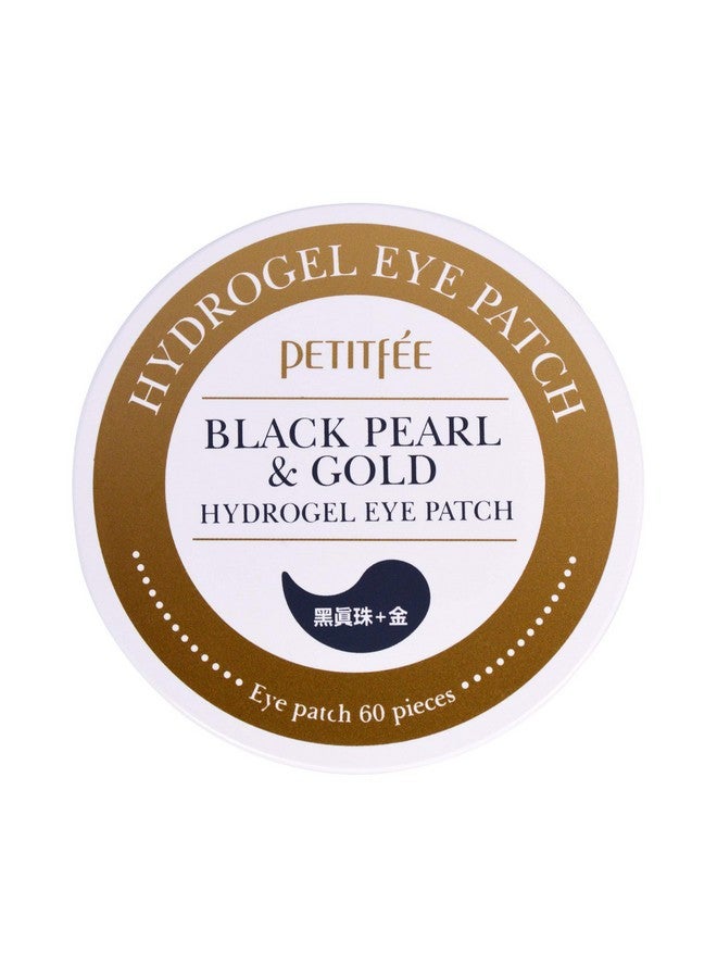 Black Pearl & Gold Hydrogel Eye Patch, 60 Patches, 1.4 G