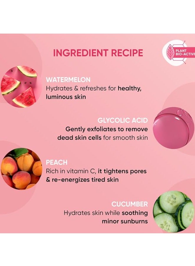 Dot & Key Watermelon + Glycolic Fresh & Cool Shower Gel For Glowing Skin | For All Skin Types | Hydrates Skin & Gently Exfoliates | Non Drying | 250 ml