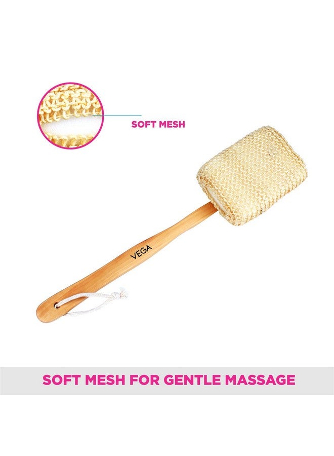 Sisal Sponge Bath Brush
