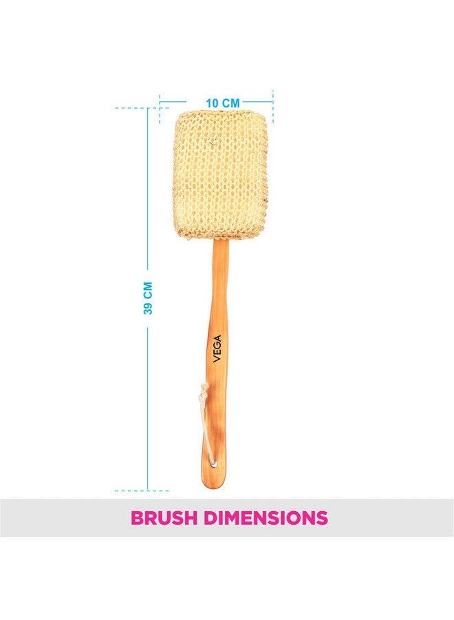 Sisal Sponge Bath Brush