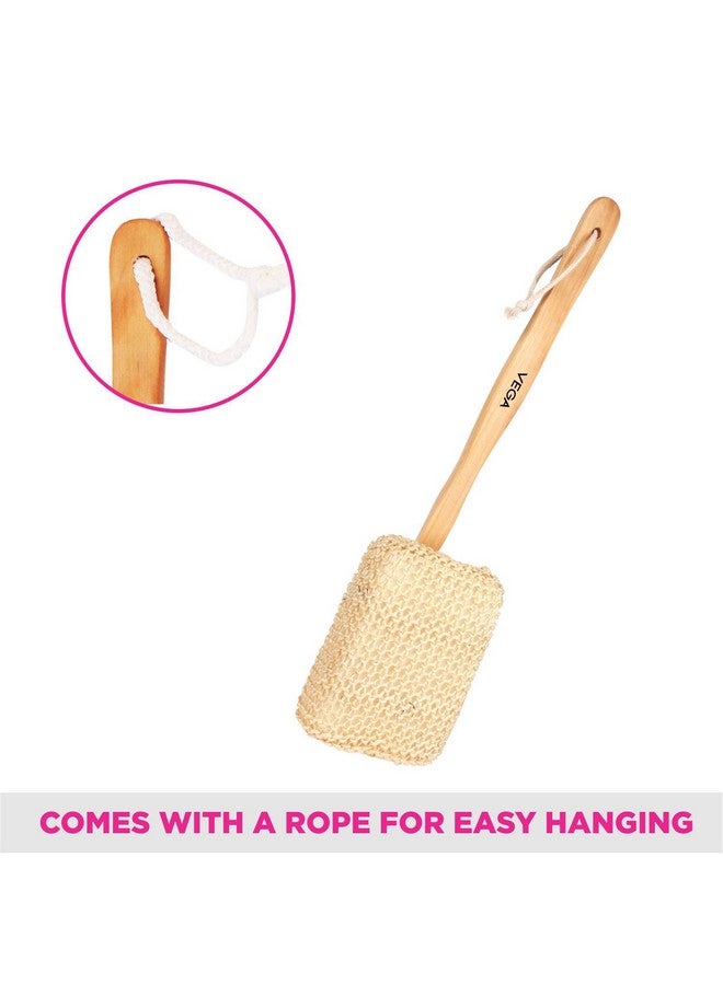 Sisal Sponge Bath Brush