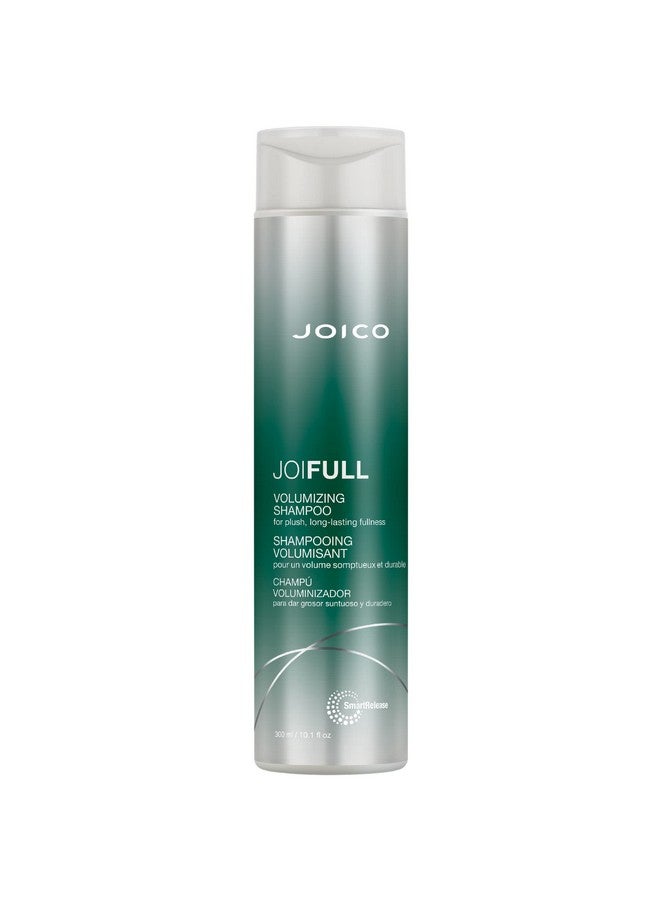 Joifull Volumizing Shampoo For Fine Thin Hair Add Instant Body Longlasting Fullness For Thicker Bouncier Hair Boost Shine With Lotus Flower & Bamboo Extract 10.1 Fl Oz