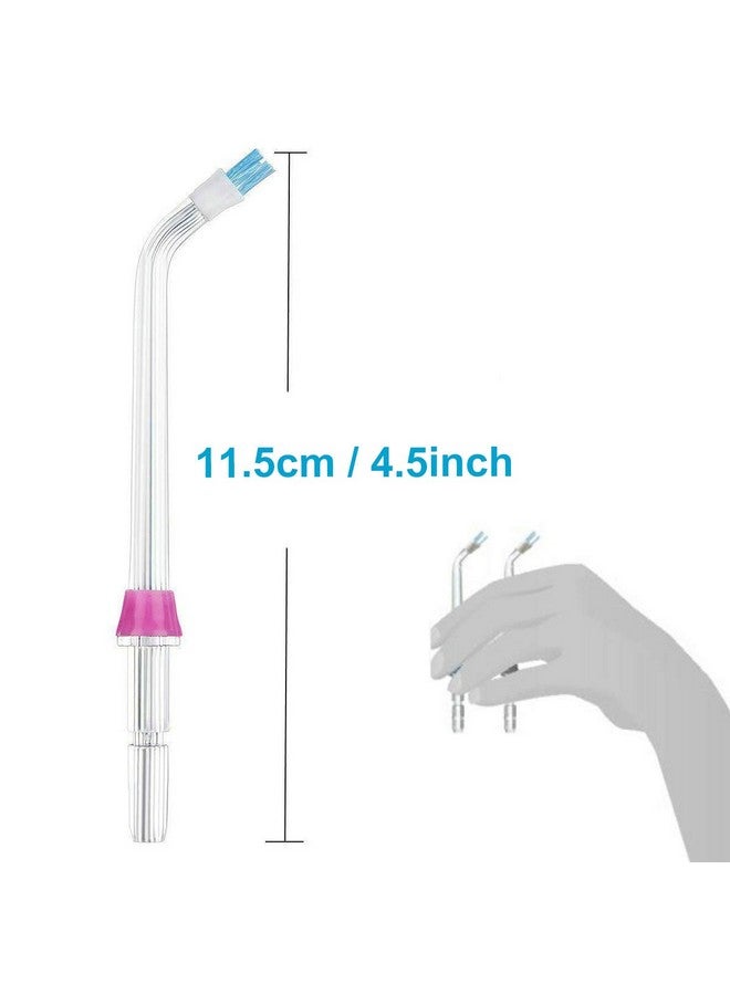 Flosser Replacement Tips For Waterpik Water Flosser, Reach Flosser Refill Heads Replacement Heads For Waterpik, Compatible With Waterpik Oral Irrigator & Dental Flosser (Plaque Seeker Tips)