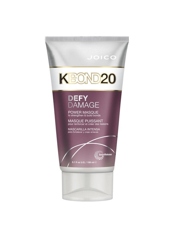 Defy Damage Kbond20 Power Masque For Stronger Hydrated Hair Colorsafe Rebuild & Protect Bonds Parabenfree Animaltest Free Formula 5.1 Oz