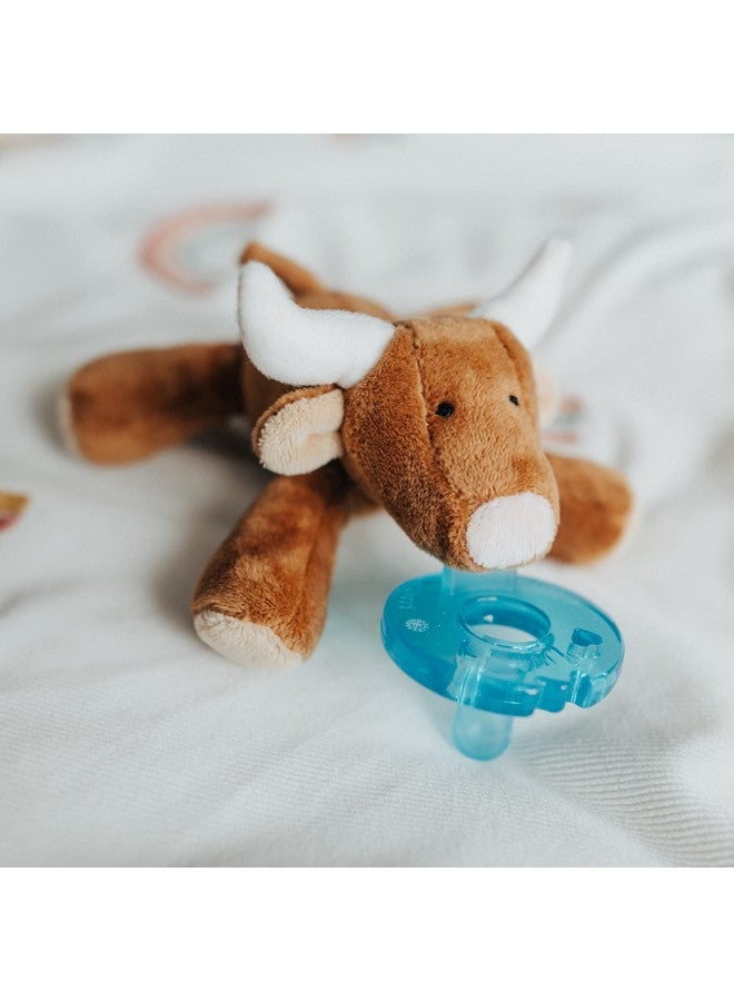 Infant Pacifier Longhorn Bull