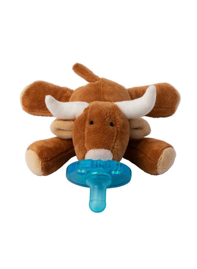 Infant Pacifier Longhorn Bull