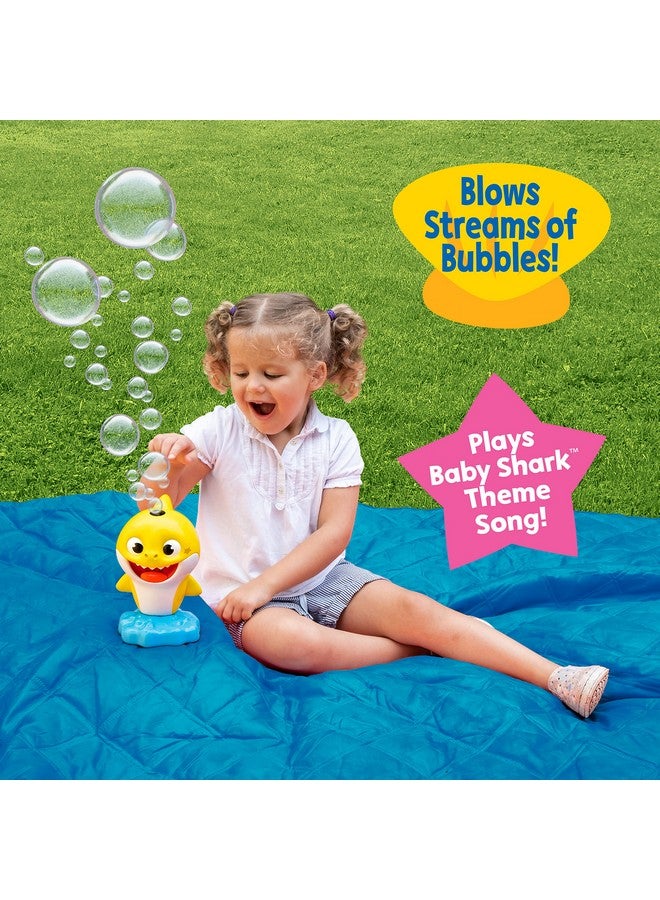 Baby Shark Bubble & Sing Machine With 16 Oz Bubble Solution