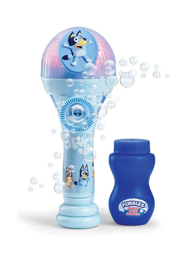 Bluey Dance Mode Bubble Machine And Toy Microphone Bluey Toy For Baby Toddlers And Kids Includes Bubble Solution