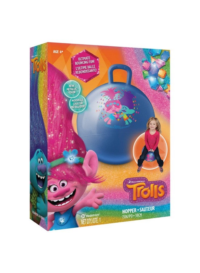 Trolls Hopper Ball Hop Ball For Kids 15 Inch Trolls 2 Model:55 97201