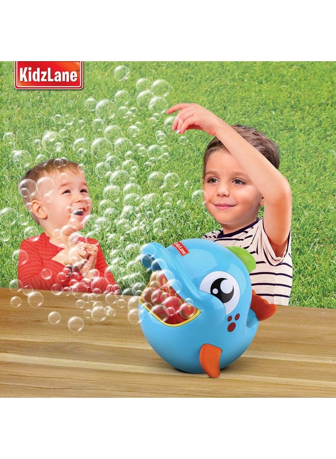 Bubble Maker Machine For Kids Big Bubbles Speed Blower For Toddler'S Outdoor Party Play Makes 500 To 1000 Per Minute (Bubble Dolphin)